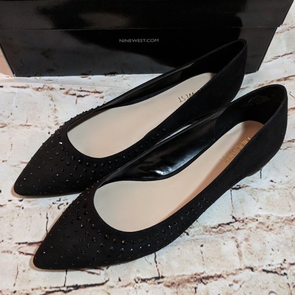 Nine West Shoes - CCO Sale! Nine West Sparkle Pointed Flats Odhran